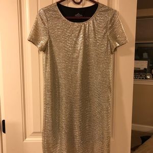 Shimmery cocktail dress